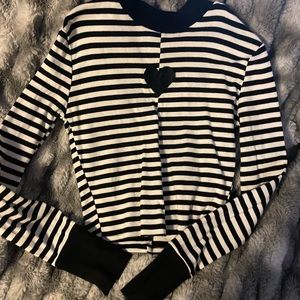 Hot topic stripped shirt